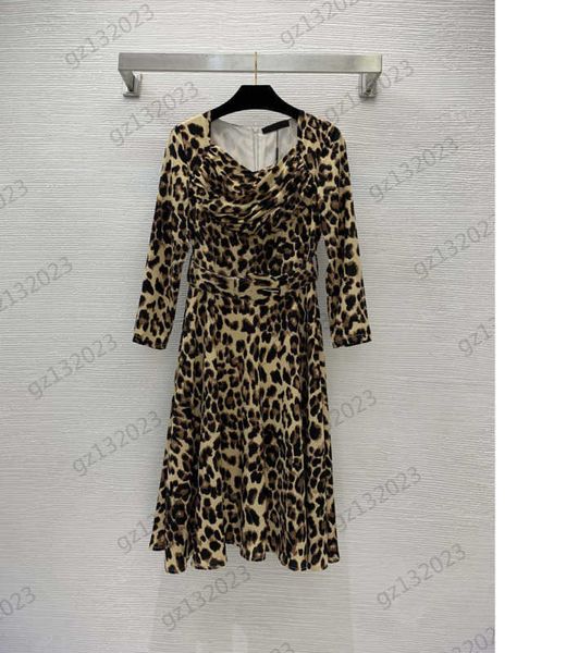 summer dresses womens leopard print front fold design long sleeve dress detachable belt splice soft lining designer maxiskit womens dresses, Black;gray
summer dresses womens leopard print front fold design long sleeve dress detachable belt splice soft lining designer maxiskit womens dresses, Black;gray