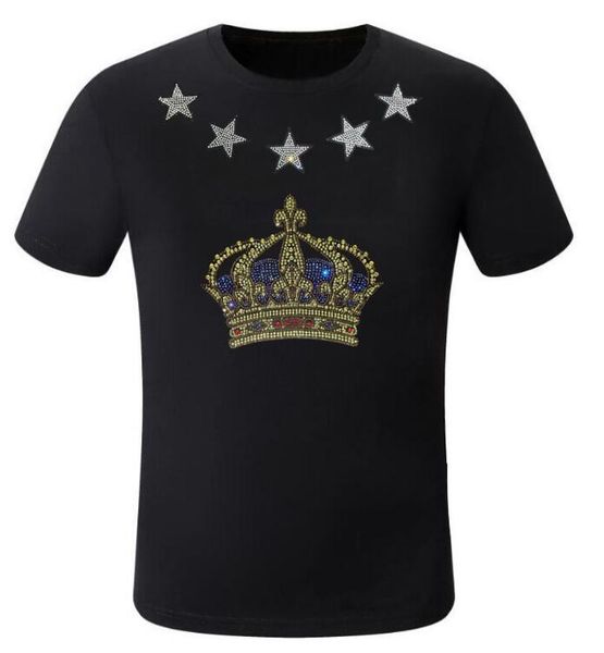 men borunke designer rhinestone t shirt fashion clothes mens pullover tees hip hop tees, White;black
men borunke designer rhinestone t shirt fashion clothes mens pullover tees hip hop tees, White;black