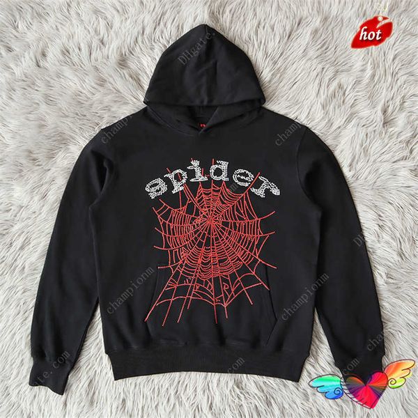 2023 essen red web sp5der men women particles foam print 1 1 quality spider hoodie hip hop young thug sweatshirts, Black
2023 essen red web sp5der men women particles foam print 1 1 quality spider hoodie hip hop young thug sweatshirts, Black