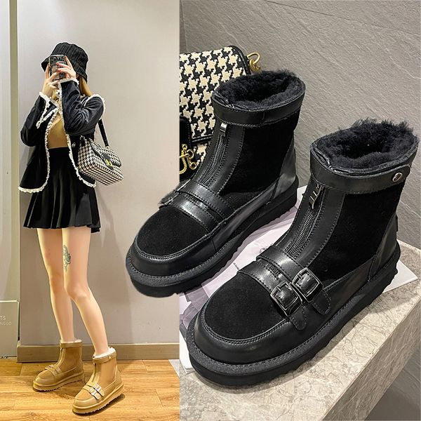 designer ankle boots autumn winter women for womens slip-on round toe double buckle motorcycle luxurious ladies short woman boots, Black
designer ankle boots autumn winter women for womens slip-on round toe double buckle motorcycle luxurious ladies short woman boots, Black