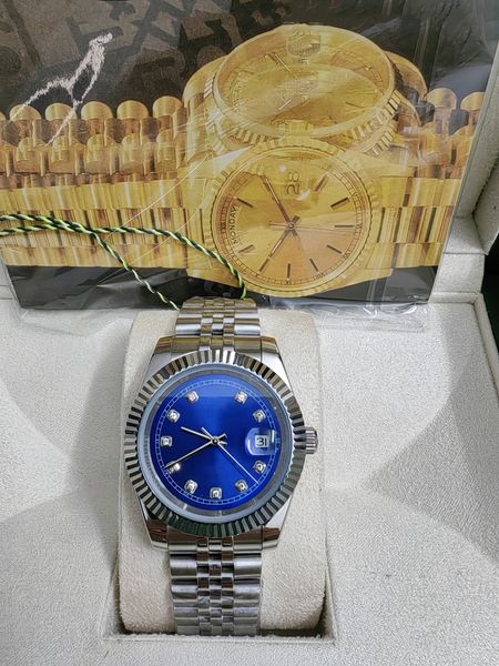 with original box mens watch 41mm datejust green dial ref.126300 blue man automatic movement smooth bezel high-quality sappire glass luminou, Slivery;brown
with original box mens watch 41mm datejust green dial ref.126300 blue man automatic movement smooth bezel high-quality sappire glass luminou, Slivery;brown