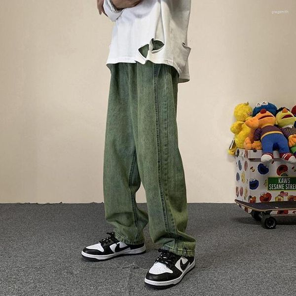 vintage green purple straight baggy men fashion streetwear oversize wide leg bright line y2k trousers, Blue
vintage green purple straight baggy men fashion streetwear oversize wide leg bright line y2k trousers, Blue