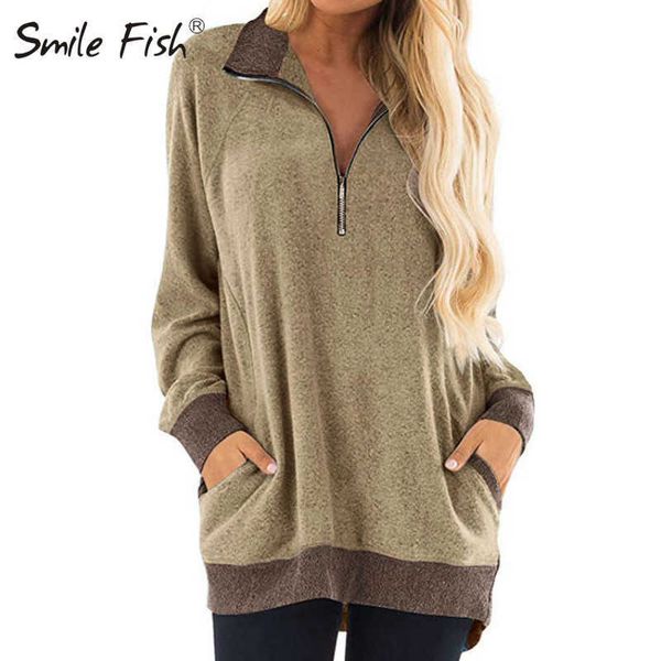 women's t-shirt fashion long sleeve t-shirts patchwork casual pullovers loose women autumn winter basic shirts hoodie sweatshirts g238, White
women's t-shirt fashion long sleeve t-shirts patchwork casual pullovers loose women autumn winter basic shirts hoodie sweatshirts g238, White
