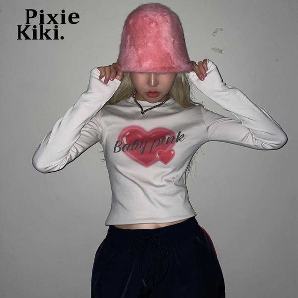women's t-shirt pixiekiki love print baby tee y2k streetwear graphic t shirts 2023 spring white long sleeve crop korean fashion p95-ca2
women's t-shirt pixiekiki love print baby tee y2k streetwear graphic t shirts 2023 spring white long sleeve crop korean fashion p95-ca2