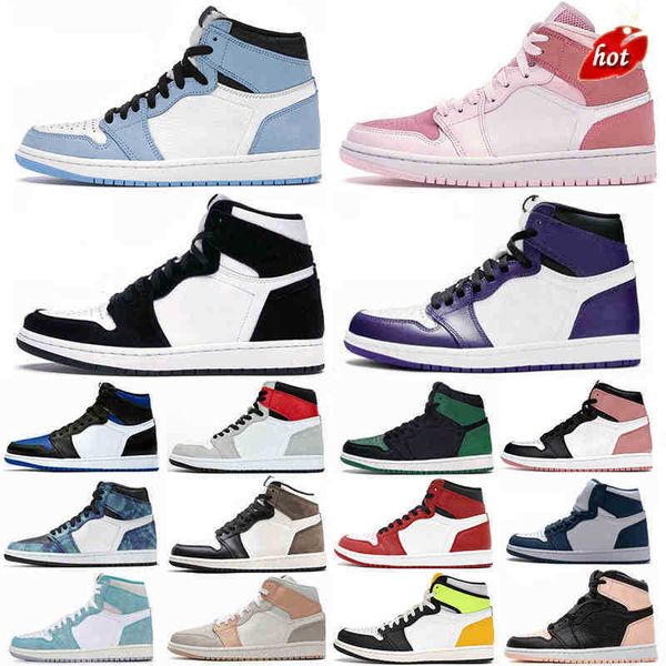 2023 1 university blue hyper royal twist chicago basketball shoes men 1s mid milan digital pink sail patent bred toe women court purple, Black
2023 1 university blue hyper royal twist chicago basketball shoes men 1s mid milan digital pink sail patent bred toe women court purple, Black