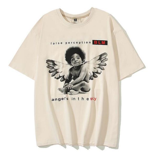 tees mens t shirts casual 23ss summer womens angel print short sleeves sell high street men hip hop shirt, Black;brown
tees mens t shirts casual 23ss summer womens angel print short sleeves sell high street men hip hop shirt, Black;brown