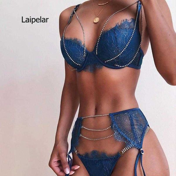 bras sets 2021 fashion diamond underwear set women gather lace bra three piece suit sleep wear t230104, Red;black
bras sets 2021 fashion diamond underwear set women gather lace bra three piece suit sleep wear t230104, Red;black