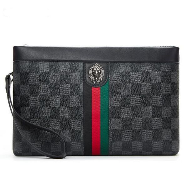 men's handbag leather designer soft leather business bag wallet classic lattice issued by manufacturer
men's handbag leather designer soft leather business bag wallet classic lattice issued by manufacturer