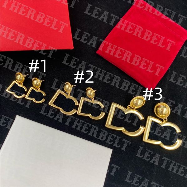 gold letter earrings luxury charm party stud women fashion ear jewelty birthday gift with box, Golden
gold letter earrings luxury charm party stud women fashion ear jewelty birthday gift with box, Golden