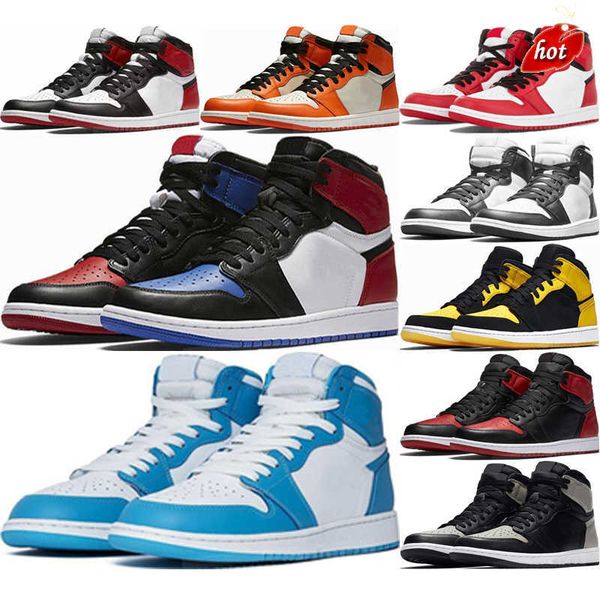 2023 1 high og basketball shoes 1s royal toe pink green black court purple white unc patent men sneakers trainers size eur 36-46
2023 1 high og basketball shoes 1s royal toe pink green black court purple white unc patent men sneakers trainers size eur 36-46