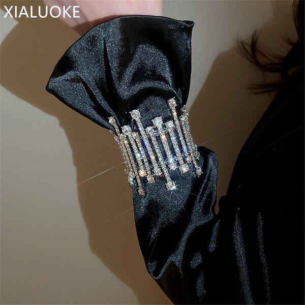 bangle xialuoke fashion full bracelet for women hyperbole shiny crystal elastic line bracelets bangles party jewelry gifts 230104, Black
bangle xialuoke fashion full bracelet for women hyperbole shiny crystal elastic line bracelets bangles party jewelry gifts 230104, Black