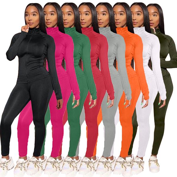 fall winter tracksuits women outfits long sleeve solid jacket and pants two piece sets outwork sportswear casual jogger suits black sweatsui, Gray
fall winter tracksuits women outfits long sleeve solid jacket and pants two piece sets outwork sportswear casual jogger suits black sweatsui, Gray