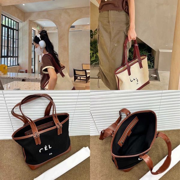 shoulder bags 2023 designer new vintage shopping bag large capacity canvas tote triumphal arch letter print
shoulder bags 2023 designer new vintage shopping bag large capacity canvas tote triumphal arch letter print