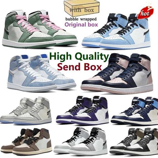 2023 with box jumpman 1s basketball shoes 1 sneakers trainers for mens womens 1 high og university blue silver royal toe black
2023 with box jumpman 1s basketball shoes 1 sneakers trainers for mens womens 1 high og university blue silver royal toe black
