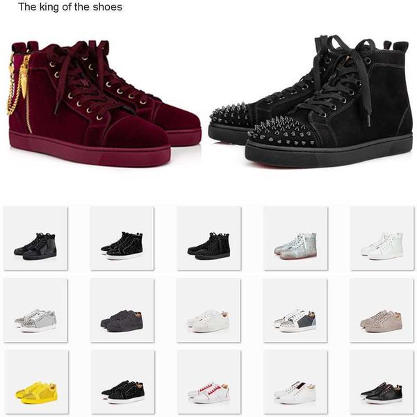 2023classic 2022 bottoms red casual shoes platform sneakers luxury designer fashion black suede loafers studded spikes boots red-bottom high
2023classic 2022 bottoms red casual shoes platform sneakers luxury designer fashion black suede loafers studded spikes boots red-bottom high
