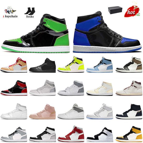 2023 og one mens basketball shoes fashion low jumpman 1 1s women men designer sneakers shoe patent green bred royal blue visionaire paris, Black
2023 og one mens basketball shoes fashion low jumpman 1 1s women men designer sneakers shoe patent green bred royal blue visionaire paris, Black