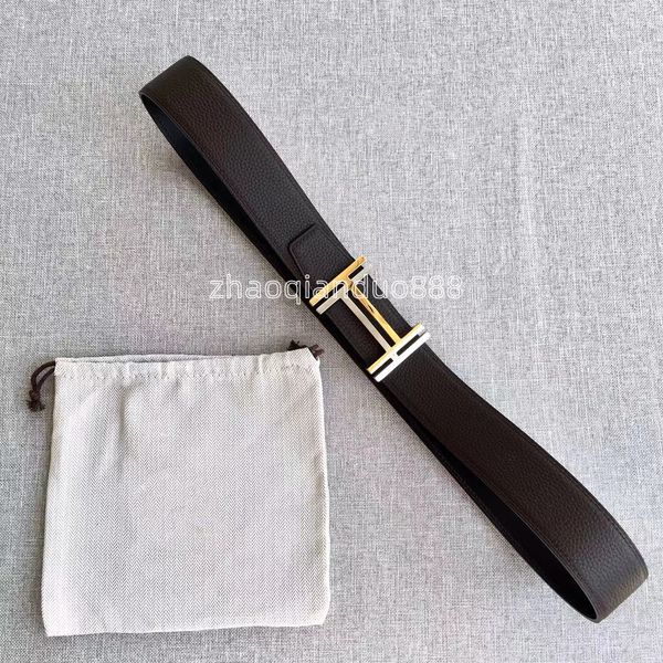 h togo leather belts for men designer luxury letter buckle belt women's fashionable men charm decoration38 mm he03, Black;brown
h togo leather belts for men designer luxury letter buckle belt women's fashionable men charm decoration38 mm he03, Black;brown