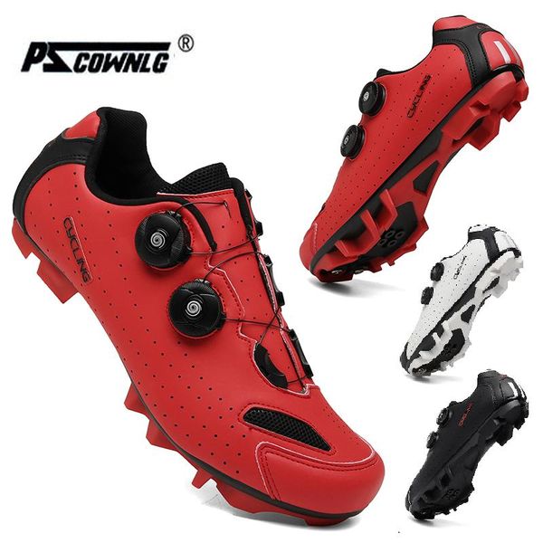 Image of Cycling Footwear Arrive Professional Luminous Cycling-Shoes MTB Sapatilha Ciclismo Mountain-Bike Sneakers Men Self-Locking Unisex36-47