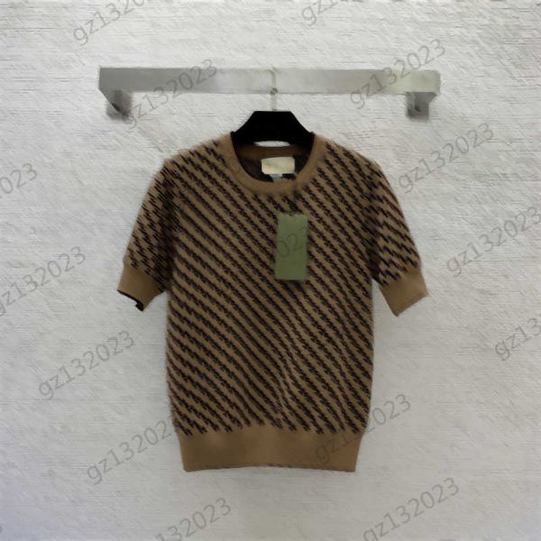 designer sweater woman double g jacquard short sleeve slim knitted sweater threaded round neck pure wool knitwear luxury brand sweaters for, White;black
designer sweater woman double g jacquard short sleeve slim knitted sweater threaded round neck pure wool knitwear luxury brand sweaters for, White;black