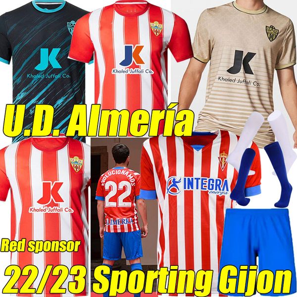 ud almeria soccer jerseys 2022 2023 sporting de gijon sadiq dyego sousa akieme juan villar kits sock full sets football shirt samu rivera p., Black;yellow
ud almeria soccer jerseys 2022 2023 sporting de gijon sadiq dyego sousa akieme juan villar kits sock full sets football shirt samu rivera p., Black;yellow