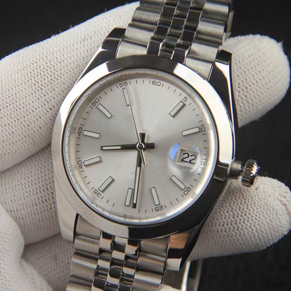 9 styles mens womens watch self winding automatic date watches 2813 movement mechanical stainless steel luminous montre de luxe just wirstwa, Slivery;brown
9 styles mens womens watch self winding automatic date watches 2813 movement mechanical stainless steel luminous montre de luxe just wirstwa, Slivery;brown