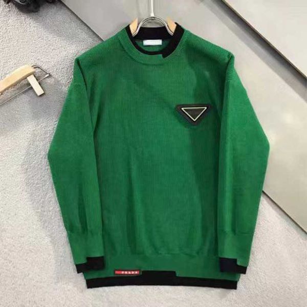 designer wool sweater solid color pullover coat men women fashion triangle knitted sweaters pure wool round neck knittedshirt, White;black
designer wool sweater solid color pullover coat men women fashion triangle knitted sweaters pure wool round neck knittedshirt, White;black