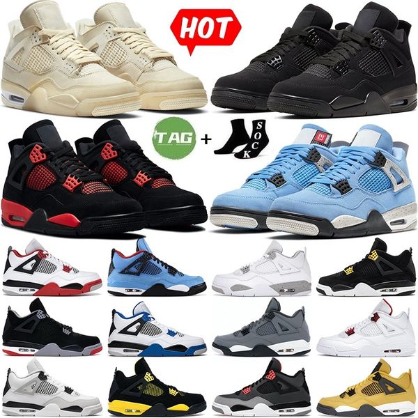 4 basketball shoes for men women 4s military black cat sail red thunder white oreo cactus jack blue university infrared cool grey mens sport, White;red
4 basketball shoes for men women 4s military black cat sail red thunder white oreo cactus jack blue university infrared cool grey mens sport, White;red