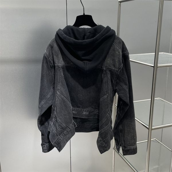 men's jacket 's luxury denim jacket vintage wash distressed brand hoodie coat high end original button design irregular long sleev, Black;brown
men's jacket 's luxury denim jacket vintage wash distressed brand hoodie coat high end original button design irregular long sleev, Black;brown