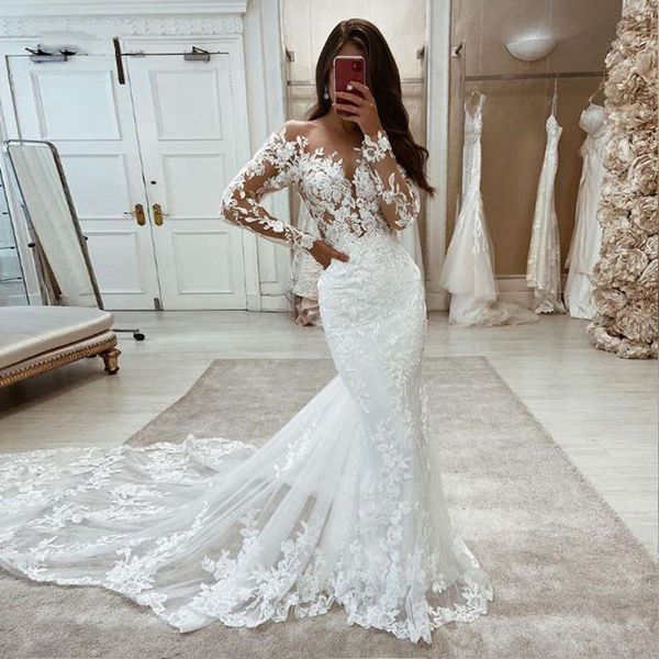 basic casual dresses elegant long sleeves mermaid lace boho wedding sheer tulle applique white ivory custom made bridal gowns with covered b, Black;gray
basic casual dresses elegant long sleeves mermaid lace boho wedding sheer tulle applique white ivory custom made bridal gowns with covered b, Black;gray