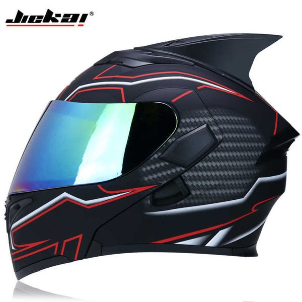 motorcycle helmets jiekai 902 motorcycle flip double-sided cover helmet racing full face moto casco size-2xl dot approved 0105
motorcycle helmets jiekai 902 motorcycle flip double-sided cover helmet racing full face moto casco size-2xl dot approved 0105