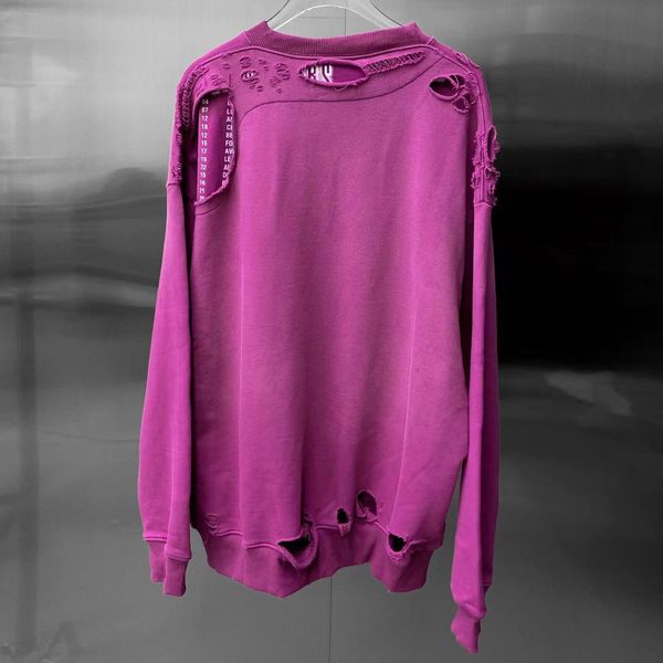 men's hoodies sweatshirts original letter hollow patch design luxury brand sweatshirt women fashion retro distressed washed hole famous, Black
men's hoodies sweatshirts original letter hollow patch design luxury brand sweatshirt women fashion retro distressed washed hole famous, Black