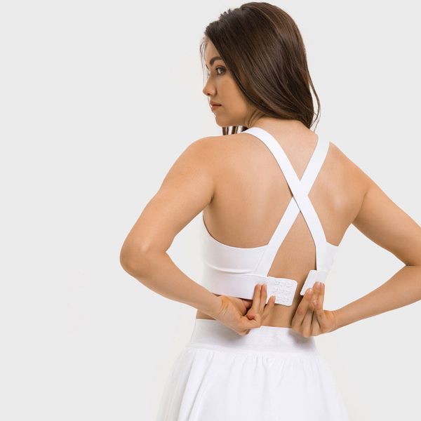 l227 high support yoga bras back three rows of buckle bra fashion breathable tank for women vest underwear super wide shoulder strap sports
l227 high support yoga bras back three rows of buckle bra fashion breathable tank for women vest underwear super wide shoulder strap sports