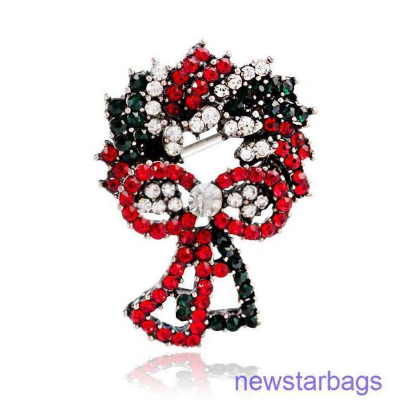 factory outlet wholesale brooches christmas alloy diamond wreath brooch fashion dress badge, Gray
factory outlet wholesale brooches christmas alloy diamond wreath brooch fashion dress badge, Gray