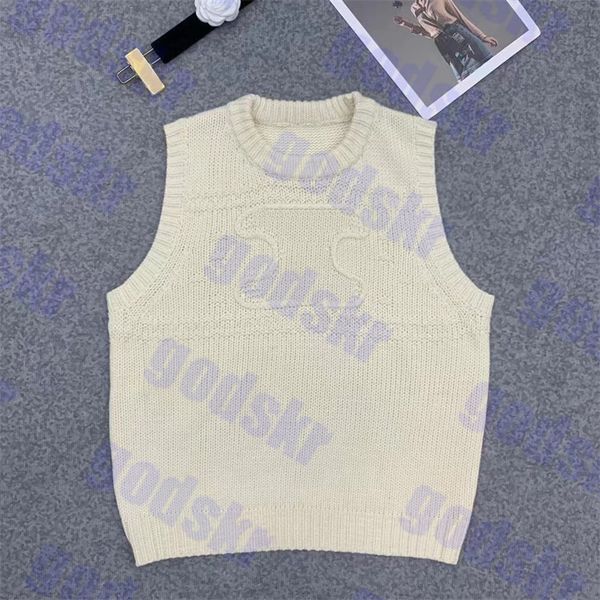 white knitted sweater designer womens tank latest warm camis vests winter sweatshirt for women
white knitted sweater designer womens tank latest warm camis vests winter sweatshirt for women
