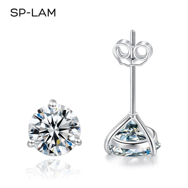 stud splam earring sterling silver 925 classic style korean fashion small earring pendientes gift 230105, Golden;silver
stud splam earring sterling silver 925 classic style korean fashion small earring pendientes gift 230105, Golden;silver