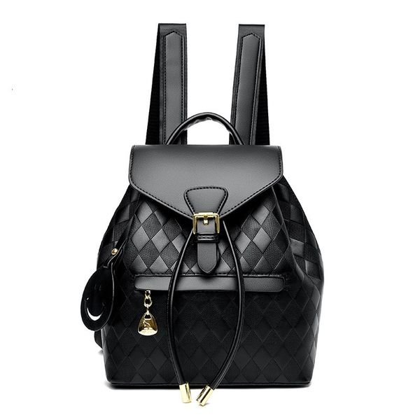 school bags female backpack casual multifunction women leather shoulder travel back pack 230106
school bags female backpack casual multifunction women leather shoulder travel back pack 230106