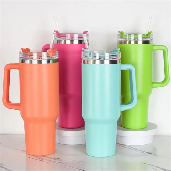 new 40oz stainless steel mug with colored handle big capacity beer tumblers insulated water bottle outdoor camping cups with lid ee
new 40oz stainless steel mug with colored handle big capacity beer tumblers insulated water bottle outdoor camping cups with lid ee