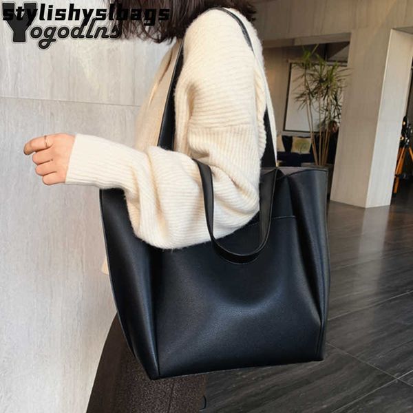 shoulder bags bags women's bag large capacity pu leather handbags and purse female retro tote sac a main femme 010623h
shoulder bags bags women's bag large capacity pu leather handbags and purse female retro tote sac a main femme 010623h