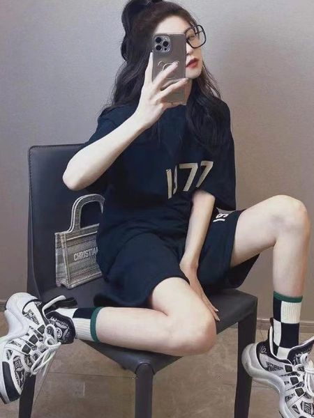 women's two piece pants summer sportswear sets for women casual clothing print shorts matching suit straight minimalist t-shirt outfit, White
women's two piece pants summer sportswear sets for women casual clothing print shorts matching suit straight minimalist t-shirt outfit, White