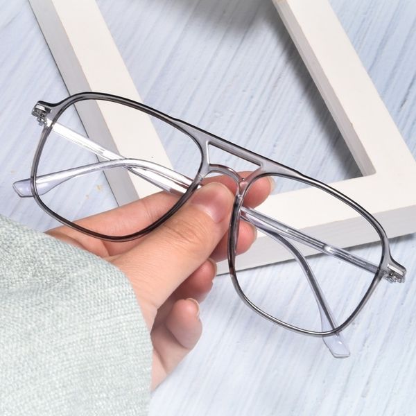 fashion sunglasses frames transparent double beam retro flat spectacles myopia glasses frame men and women trend eyeglasses optical eyewear, Black
fashion sunglasses frames transparent double beam retro flat spectacles myopia glasses frame men and women trend eyeglasses optical eyewear, Black