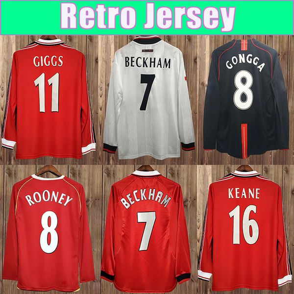 92 98 long sleeve mens retro soccer jerseys keane giggs cantona solskjaer keane rooney scholes home away football shirts uniforms, Black;yellow
92 98 long sleeve mens retro soccer jerseys keane giggs cantona solskjaer keane rooney scholes home away football shirts uniforms, Black;yellow
