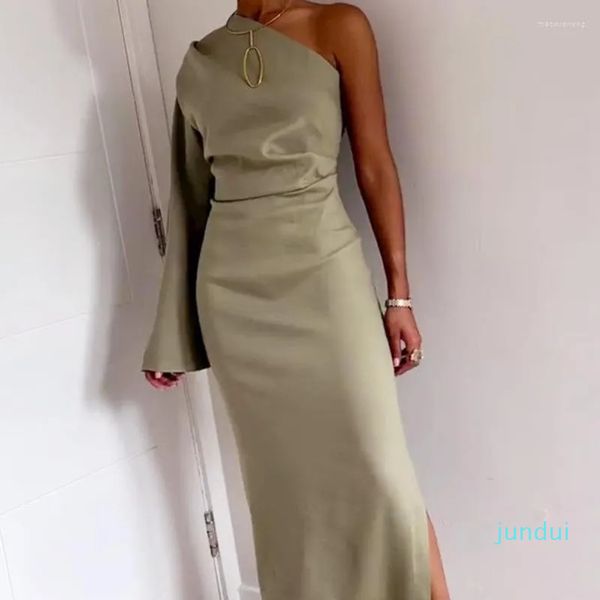 casual dresses wepbel simple one shoulder dress women long sleeve solid color slim, Black;gray
casual dresses wepbel simple one shoulder dress women long sleeve solid color slim, Black;gray