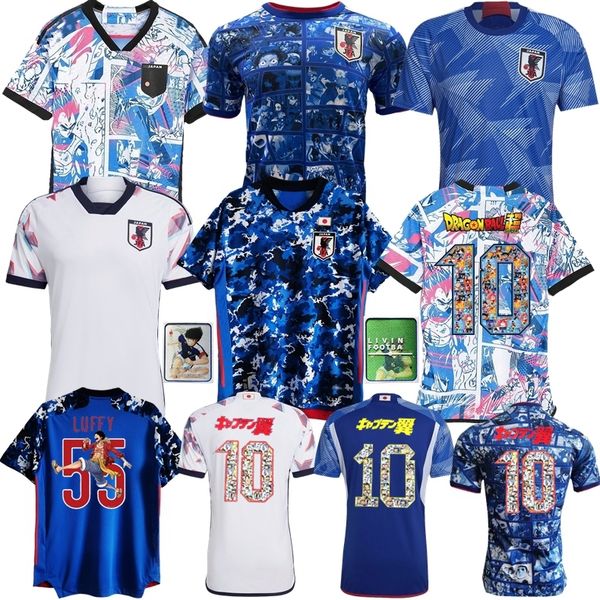 2021 2022 2023 japan dragon ball soccer jerseys cartoon player version tsubasa atom minamino usopp sanji hyuga luffy football shirt, Black;yellow
2021 2022 2023 japan dragon ball soccer jerseys cartoon player version tsubasa atom minamino usopp sanji hyuga luffy football shirt, Black;yellow