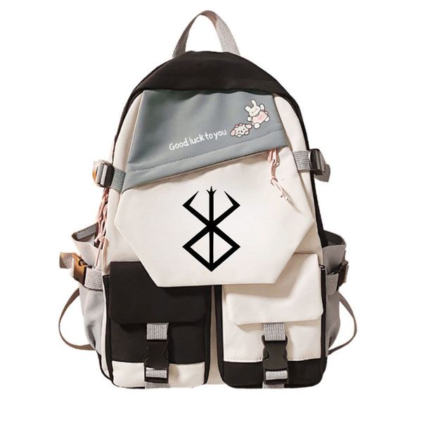 school bags anime berserk backpack book women men gift bag cool girls boys large capacity for kids 230106
school bags anime berserk backpack book women men gift bag cool girls boys large capacity for kids 230106
