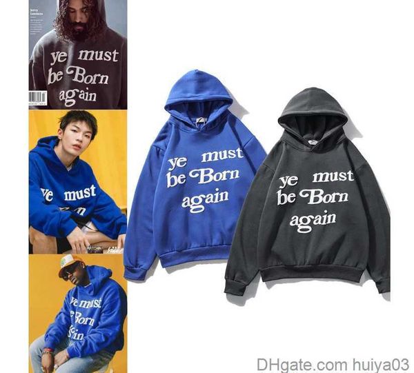 men hoodie cpfm ye must be born again letter foam printed high street hip hop hoodies 2 color hooded sweatshirt huiya03, Black
men hoodie cpfm ye must be born again letter foam printed high street hip hop hoodies 2 color hooded sweatshirt huiya03, Black