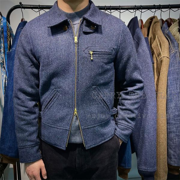 men's jackets 21w36 rockcanroll us big european size hand made vintage super heavy 750gsm wool casual stylish jacket 230105, Black;brown
men's jackets 21w36 rockcanroll us big european size hand made vintage super heavy 750gsm wool casual stylish jacket 230105, Black;brown