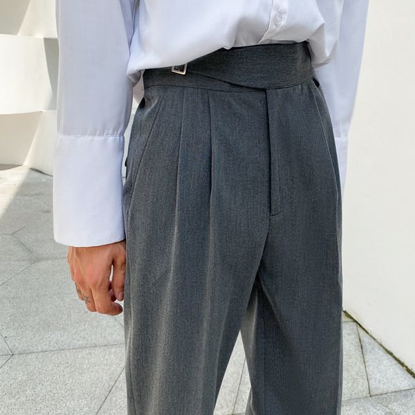 men's pants british style business casual slim fit men dress solid all match formal wear office trousers gentlemen 230106, Black
men's pants british style business casual slim fit men dress solid all match formal wear office trousers gentlemen 230106, Black