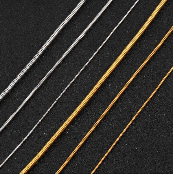 never fade stainless steel snake chain necklace for men and women waterproof jewelry, Silver
never fade stainless steel snake chain necklace for men and women waterproof jewelry, Silver