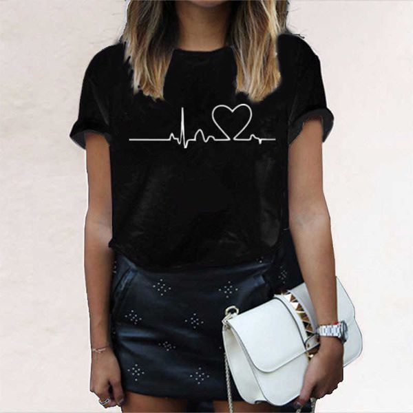 love print t-shirts for women harajuku summer t shirt new fashion plus size female t-shirt casual tee woman clothing, White
love print t-shirts for women harajuku summer t shirt new fashion plus size female t-shirt casual tee woman clothing, White