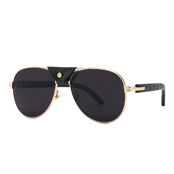 sunglasses frames brand designer women men pilot oversized frame leather sun glasses hip hop male female shades uv400 230105, Silver
sunglasses frames brand designer women men pilot oversized frame leather sun glasses hip hop male female shades uv400 230105, Silver
